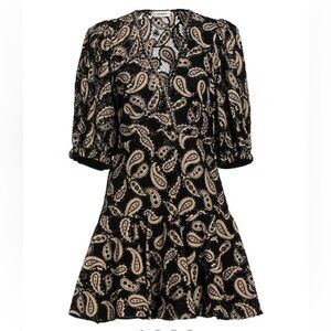 SANDRO eyelets embroidered Short dresses NWT $490